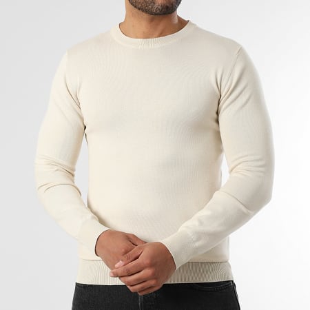 LBO - Suéter Cuello Redondo 1986 Beige