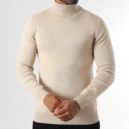 LBO - Suéter Cuello Alto 1990 Beige