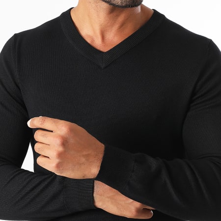 LBO - Suéter Cuello V 1992 Negro