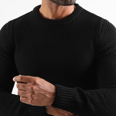 LBO - Jersey Cuello Redondo Grandes Puntos 0635 Negro