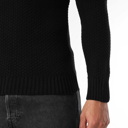 LBO - Jersey Cuello Redondo Grandes Puntos 0635 Negro