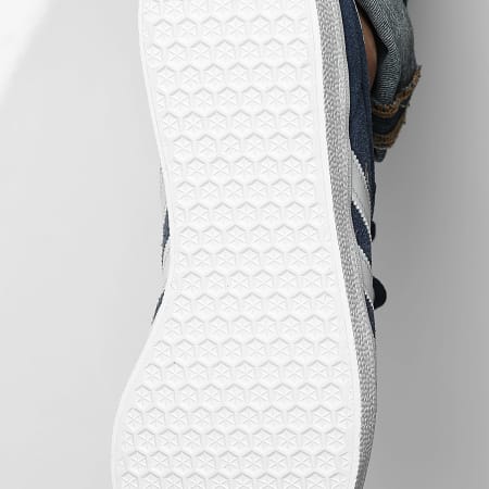 Adidas Originals - Baskets Gazelle BB5478 Collegiate Navy White Gold Metallic