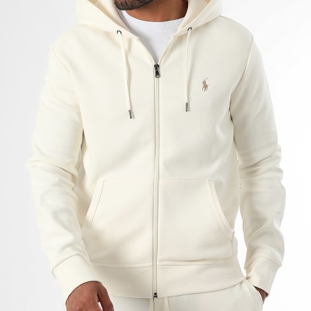 Polo Ralph Lauren - Zip Hoodie Original Player Light Beige - Ryses
