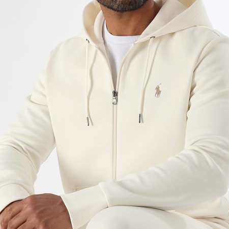 Polo Ralph Lauren - Zip Hoodie Original Player Light Beige - Ryses