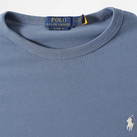 Polo Ralph Lauren - Tee Shirt Classic Fit Original Player Bleu