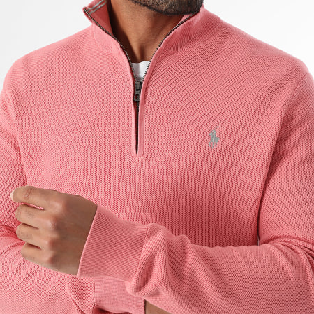 Polo Ralph Lauren - Pull Col Montant Original Player Rose