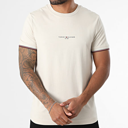 Tommy Hilfiger - Tee Shirt Logo 2584 Beige