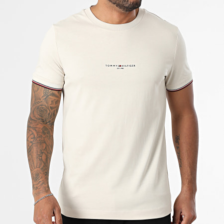 Tommy Hilfiger - Tee Shirt Logo 2584 Beige