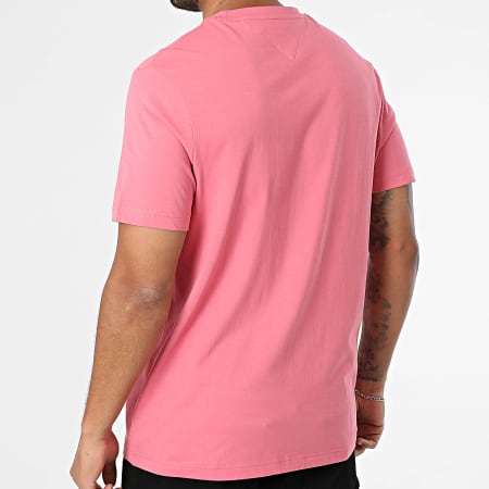 Tommy Hilfiger - Tee Shirt Hilfiger Stack 9355 Rose