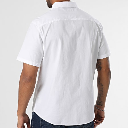 Calvin Klein - Chemise Manches Courtes M124 Blanc
