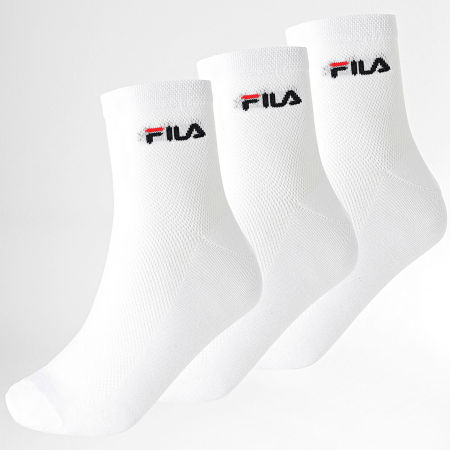 Classic Series - Lot De 3 Paires De Chaussettes F1742 Blanc