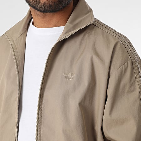 Adidas Originals - Veste Zippée Firebird KC0685 Beige Foncé