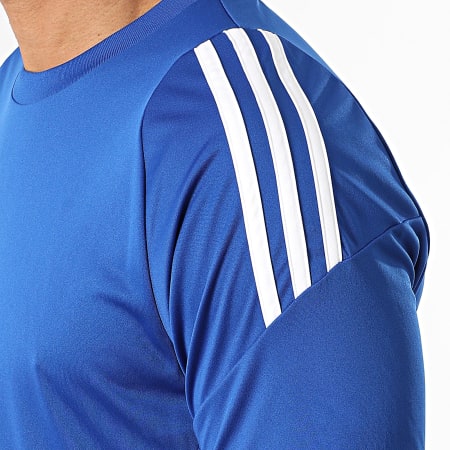Adidas Sportswear - Tee Shirt A Bandes Tiro24 Jersey IS1014 Bleu Roi