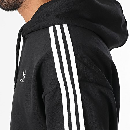 Adidas Originals - Baggy Stripe Hoodie JC6251 Black - Ryses