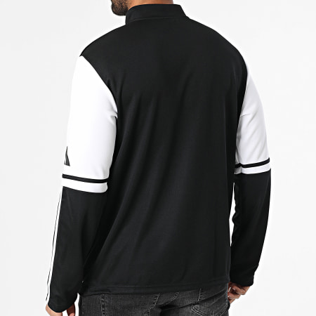 Adidas Sportswear - Sweat Col Zippé A Bandes SQ25 JE2767 Noir