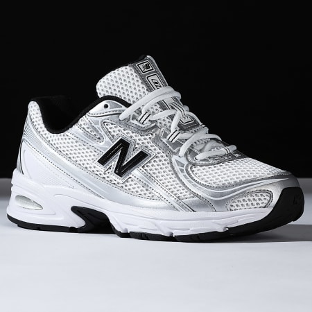 New Balance - Baskets 740 U740NW2 White Silver Metallic Black