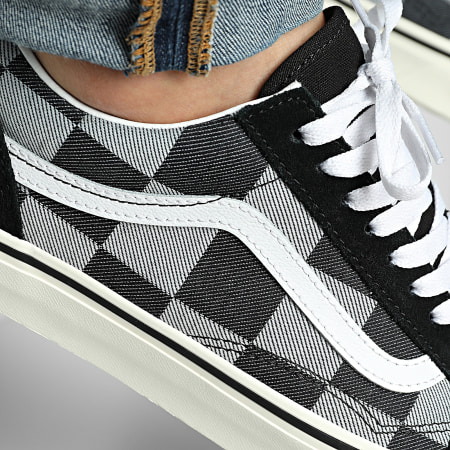 Vans - Old Skool D5NBMA1 Mono Checkerboard Black Sneakers