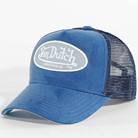 Von Dutch - Casquette Trucker Boston 7030876 Bleu Roi Bleu Marine