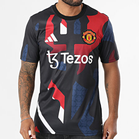 Adidas Sportswear - Maillot De Foot Manchester United JD7147 Noir Rouge Bleu Marine