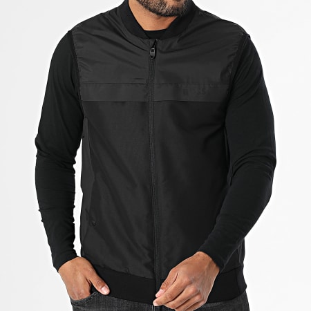 BOSS - Gridlyte Mouwloos Ritsjack 50541301 Zwart