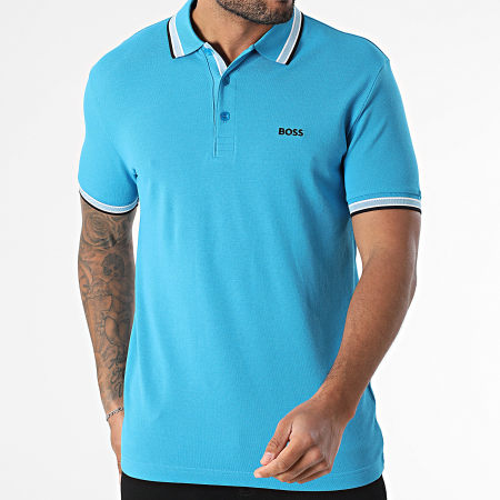 BOSS - Polo Manches Courtes Paddy 50469055 Bleu Roi