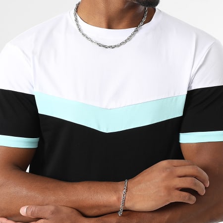 LBO - Conjunto De Chándal Tricolor 0320 Negro Blanco Turquesa