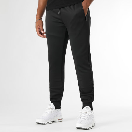 LBO - Conjunto De Chándal Tricolor 0320 Negro Blanco Turquesa