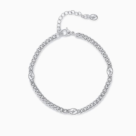 Make It Shine - Cuban Link Signature Bracelet Silver