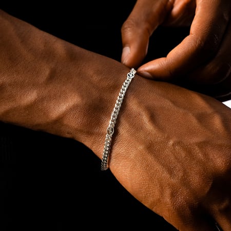 Make It Shine - Cuban Link Signature Bracelet Silver