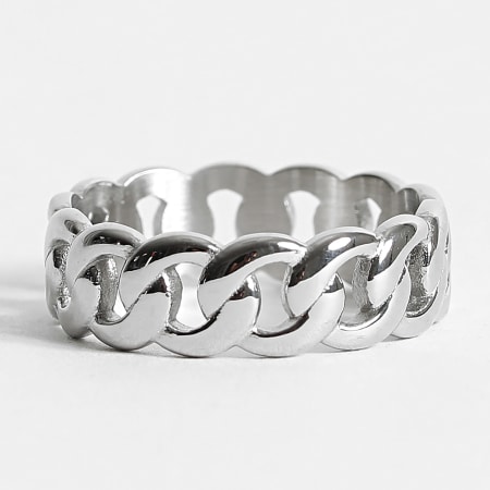 Make It Shine - Cuban Link Ring Silver
