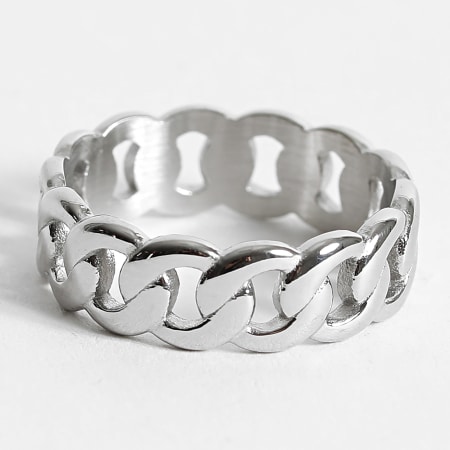 Make It Shine - Cuban Link Ring Silver