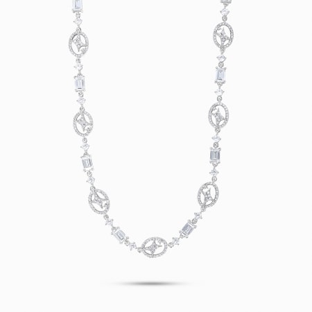 Make It Shine - Collier A Strass Iced Signature Argenté