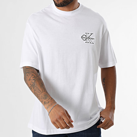 Tee Shirt Oversize Large 856G White