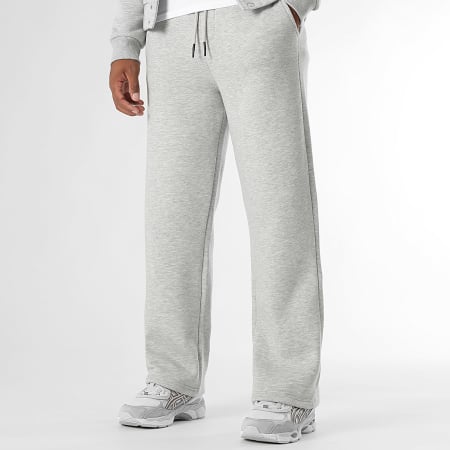 LBO - Co-ord Set Jass Molleton En Broek Jogging 3880 Grijs Gemêleerd
