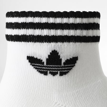 Adidas Originals - 3 paar sokken met 3 strepen JV7435 Wit
