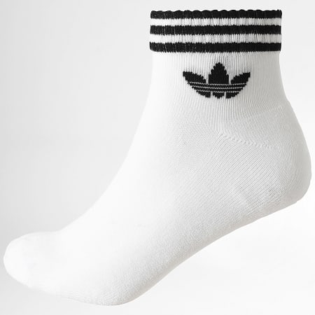 Adidas Originals - 3 paar sokken met 3 strepen JV7435 Wit