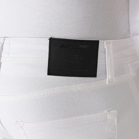 Jack And Jones - Short Jean Trick Ethan Icon Blanc