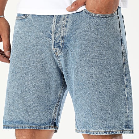 Jack And Jones - Lot De 2 Shorts Jean Tony Jorg Bleu Denim Bleu Wash