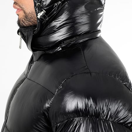 LBO - Plumífero con capucha desmontable 1973 Negro