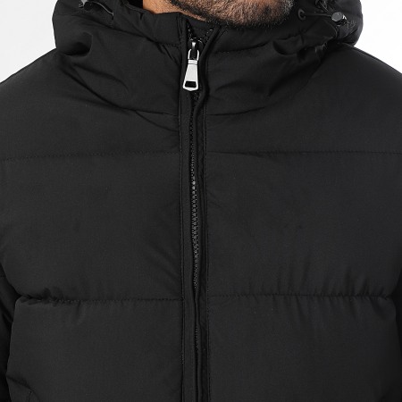 LBO - Chaqueta Aislante Larga Con Capucha 1966 Negra