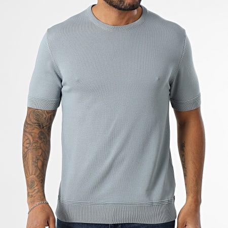 Mackten - Tee Shirt Maille 566 Bleu Clair