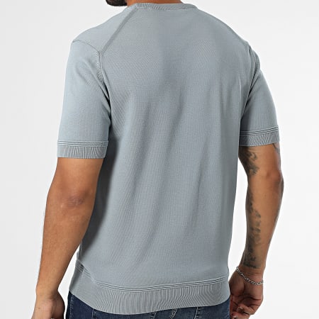 Mackten - Tee Shirt Maille 566 Bleu Clair