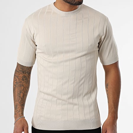 Mackten - Tee Shirt Maille Kod Beige