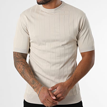Mackten - Tee Shirt Maille Kod Beige