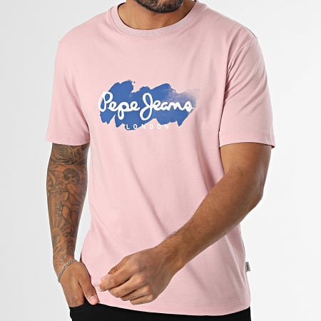 Pepe Jeans - Tee Shirt Milton PM509959 Rose