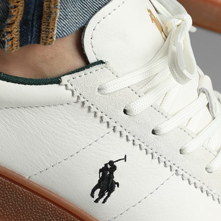 Polo Ralph Lauren - Scarpe da ginnastica Bedford Bianco Forest