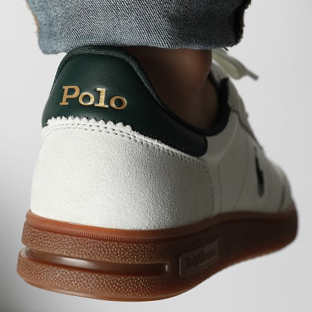 Polo Ralph Lauren - Scarpe da ginnastica Bedford Bianco Forest