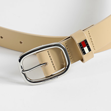 Tommy Jeans - Ceinture Femme Oval 5836 Beige Clair