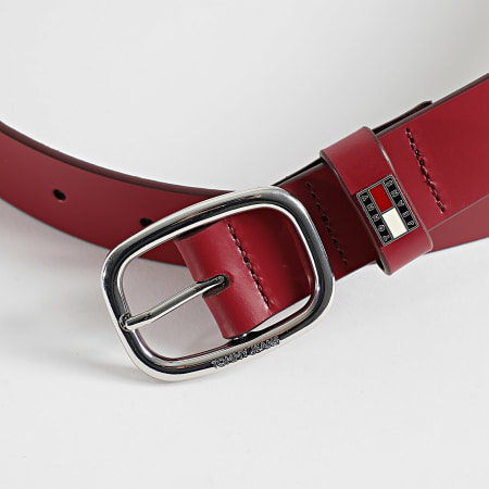 Tommy Jeans - Ceinture Femme Oval 5836 Bordeaux