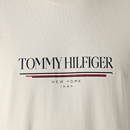 Tommy Hilfiger - Tee Shirt Brand Love Hilfiger 0324 Beige